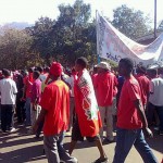 Ian Chakhaza | ianchakhaza Zomba protesters have taken off! #July20 #Malawi