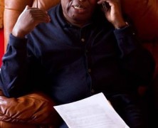 Recent picture of the former president Bakili Muluzi with grey hair