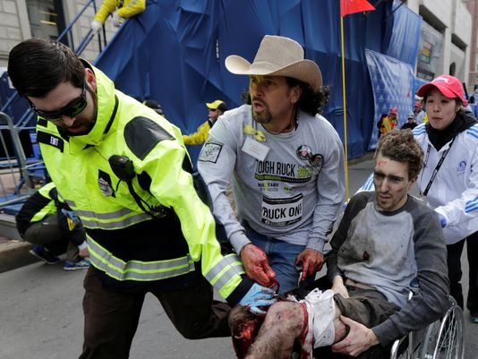 Explosions rock Boston Marathon: 3 killed, 100+ injured