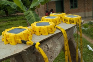 The Little Sun solar lights helping students study at night in the villages