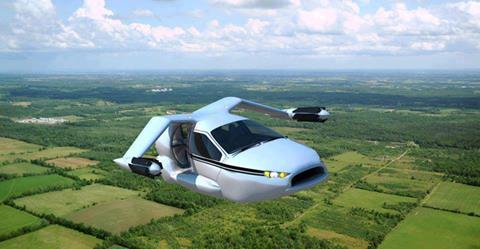 4seater flying car