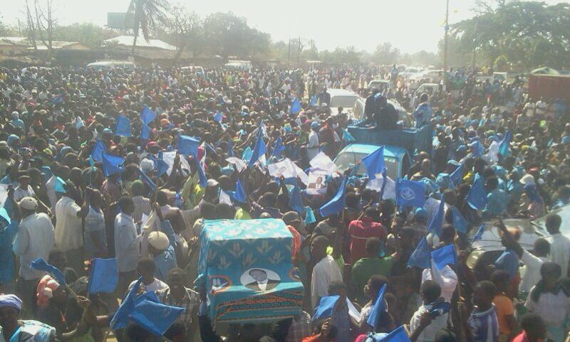 A DPP rally in Mangochi