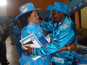 Kaliati and Henry Mussa take to the dance floor