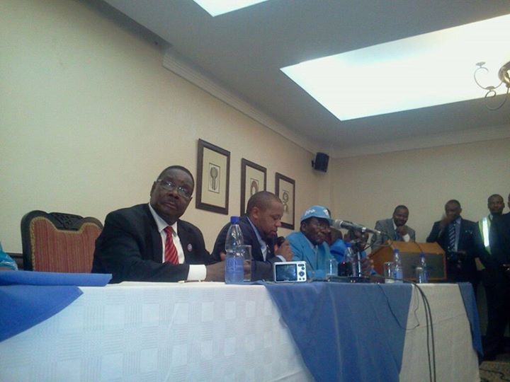 “I was approached on Friday by Mutharika to be his running mate,” says Chilima.