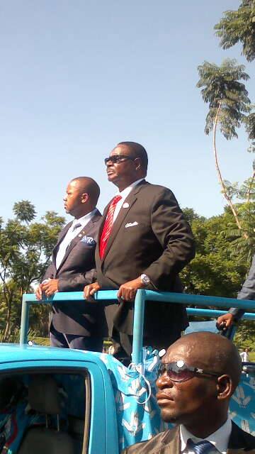 DPP finally settle for Chilima as Mutharika submits nomination papers