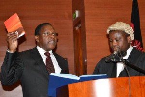 MCP President being sworn-in