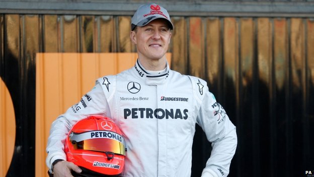 MICHAEL SCHUMACHER ‘OUT OF COMA’