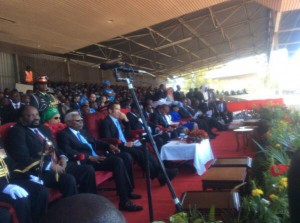 Invited guest at Mutharika inaugulation ceremony