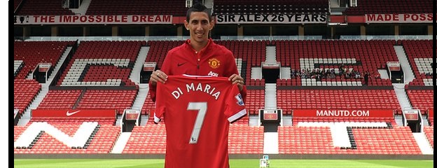 MANCHESTER UNITED SIGN REAL MADRID’S DI MARIA