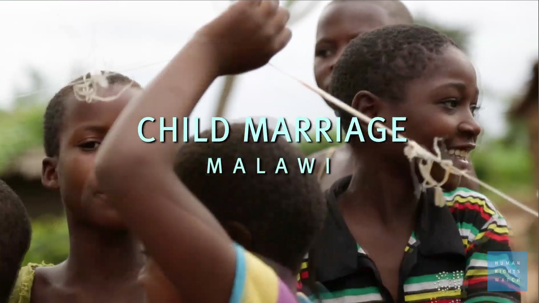 End widespread child marriage in Malawi, urges Human Rights Watch in new report