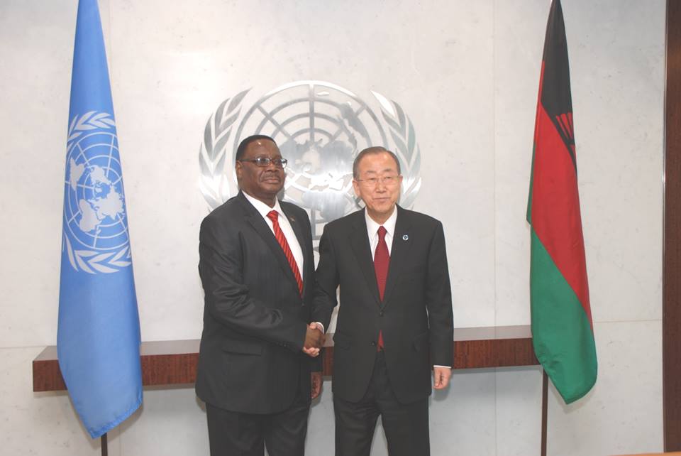 UN SECRETARY GENERAL COMMENDS MALAWI FOR A PEACEFUL TRANSITION OF POWER