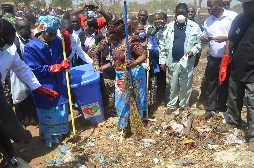 First Lady to Clean-up Lilongwe Flea Market today