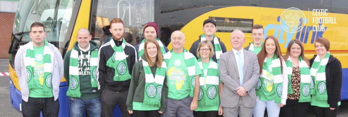 Celtic FC Foundation volunteers head off to Malawi