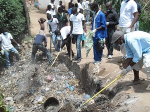 cleaning thee streets