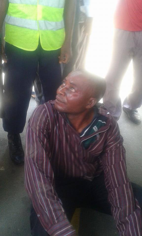 THIEF RESCUED BY POLICE AT SHOPRITE
