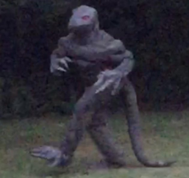 LIZARD MAN FOUND IN SOUTH CAROLINA SWAMP