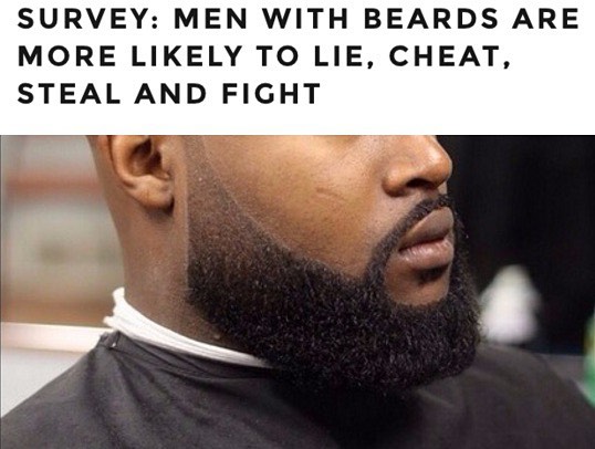 Why bearded boys are BAD boys: Facial hair makes men ‘more likely to be sexist, cheat, fight and steal’, studies claim