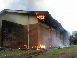 Mulanje Hospital hostels on fire