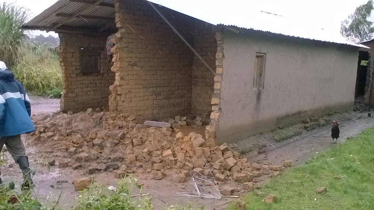 200 families rendered homeless by heavy rains in Salima