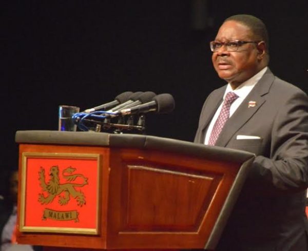 Mutharika blames previous governments on energy
