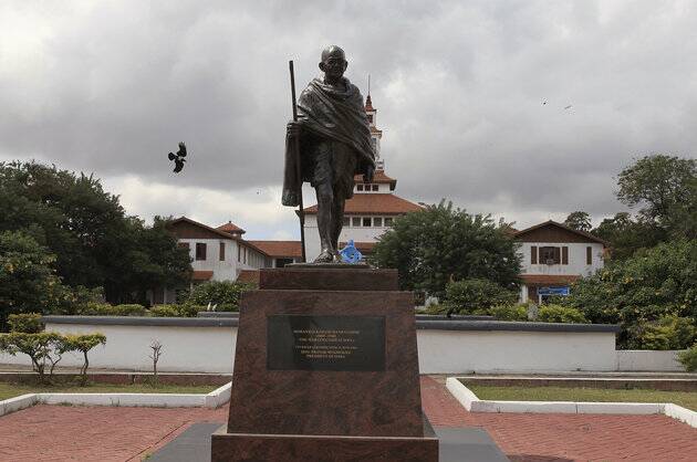 Ghana To Remove Gandhi Statue Because Of His ‘Alleged Racism;describing Africans as barbarians,kaffir