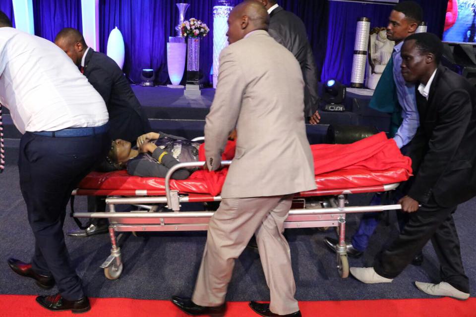 This happens when prophets heal sick in last days, you hear it everywhere:  Bushiri cures woman of HIV/ AIDS!