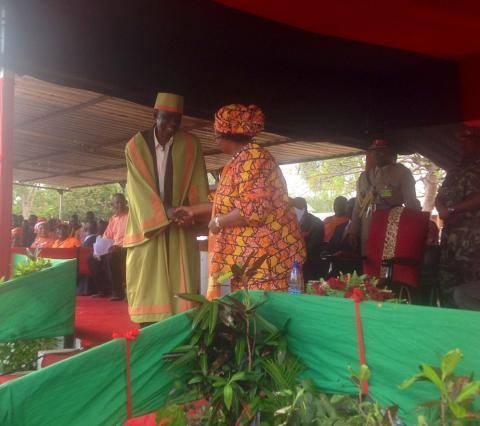Mutharika shocked with the death of T/A Nsamala of Balaka