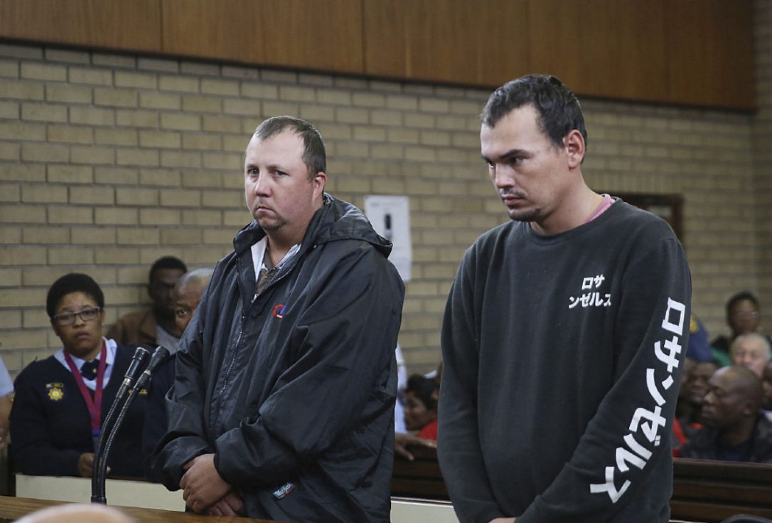 Two white South African racist denied bail