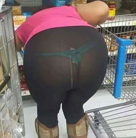 This lady dresses like this in broad day at supermarket (photo)