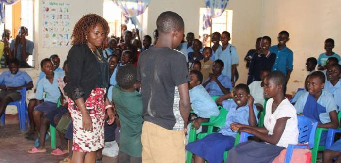 Youth Group Visits Mvera Primary School For Motivational and Sensitization Talk