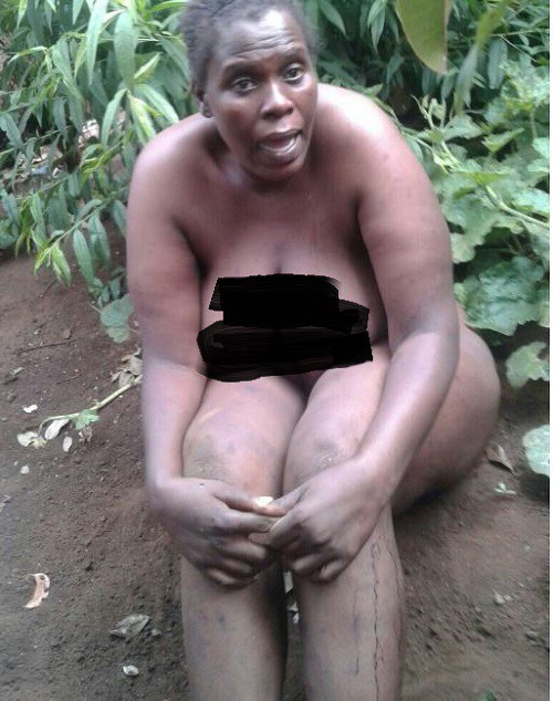 African Woman Stripped And Slapped In Public