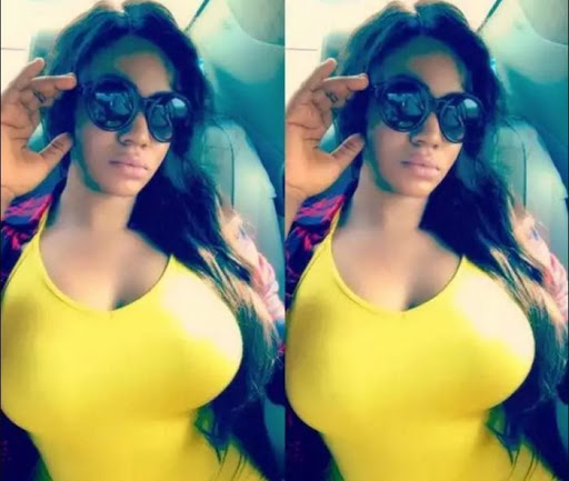 Lady dressed up to nines, not knowing her p*nt torn at back (Photo)