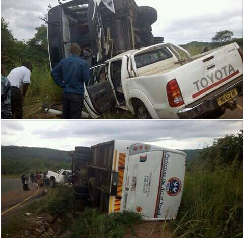 Interline bus involved in road accident in Karonga, several people injured