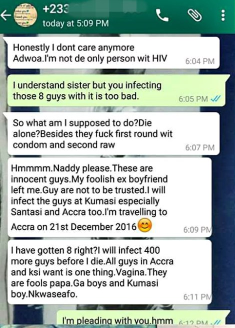 See Leaked Whatsapp Screenshot Messages Of A Lady Allegedly On A
