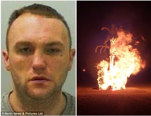 Man Pours Petrol on His Girlfriend then Sets Her on Fire in the Street