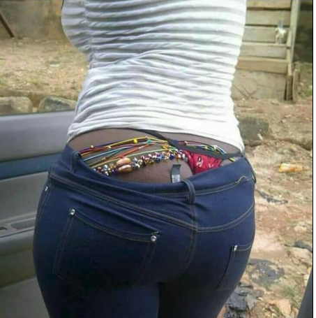 Why Are Some Ladies Like This” .. Caption This Photo..