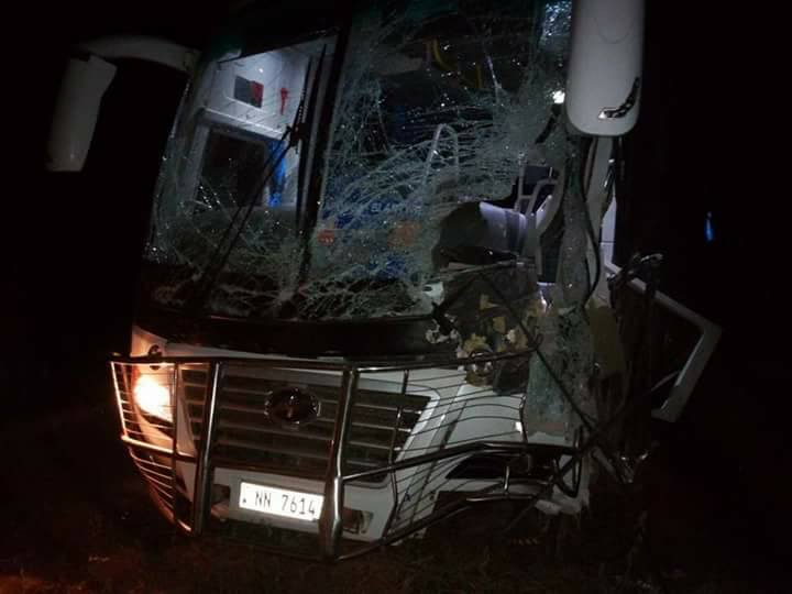 Axa bus involved in road accident in Mzimba