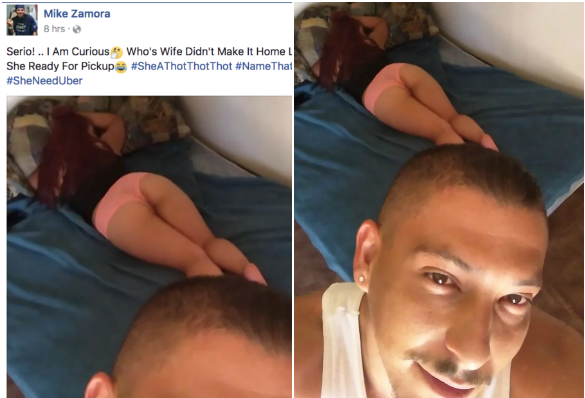 Man Sleeps With Married Woman, Tags Her Husband on Facebook to Come Pick He...