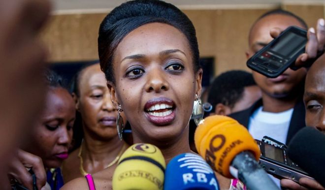 Arrested Rwandan Politician ‘Diane Rwigara’ Released