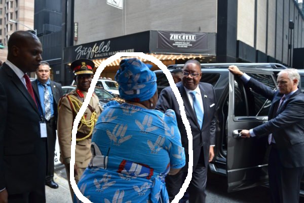 Minister in Hot Soup for Wearing a DPP Party Cloth at UNGA
