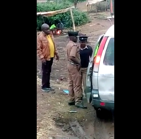 Three police officers arrested over leaked video showing them sharing bribe( watch video)