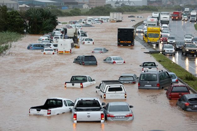 8 People Confirmed Dead after Heavy Rains Stormed Durban