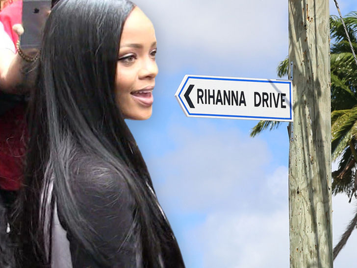 Rihanna Honoured by Getting a Street Named After her