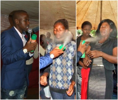 Pastor arrested after congregants he sprayed insecticide on during anointing service, suffer health challenges