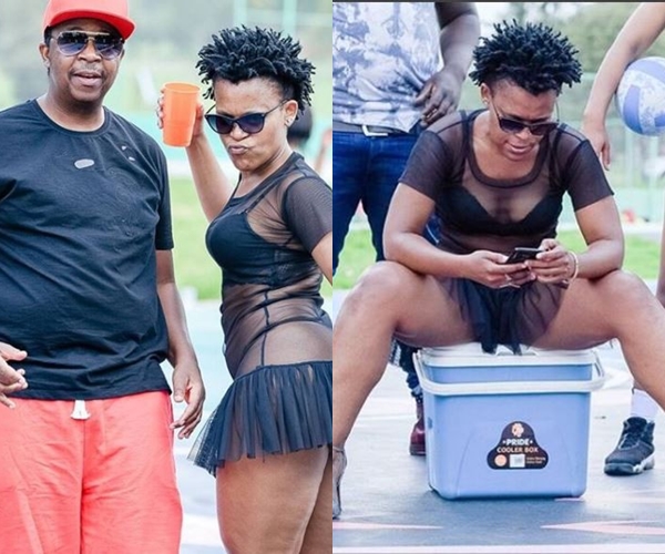 Zodwa Wabantu Bares her Cake on the Set of Oskido’s New Video (See Photos)
