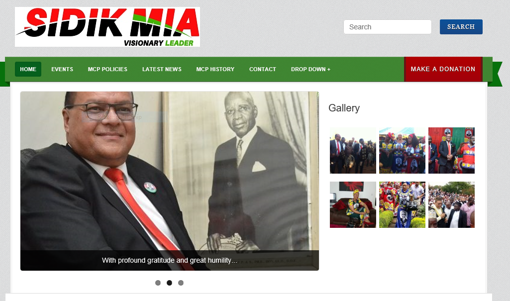 Mia launches personal website