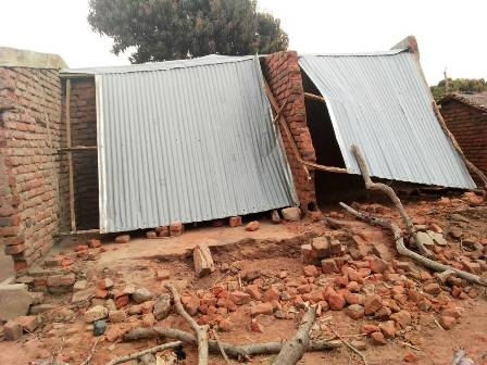 61 Houses Damaged by Strong Winds in Phalombe