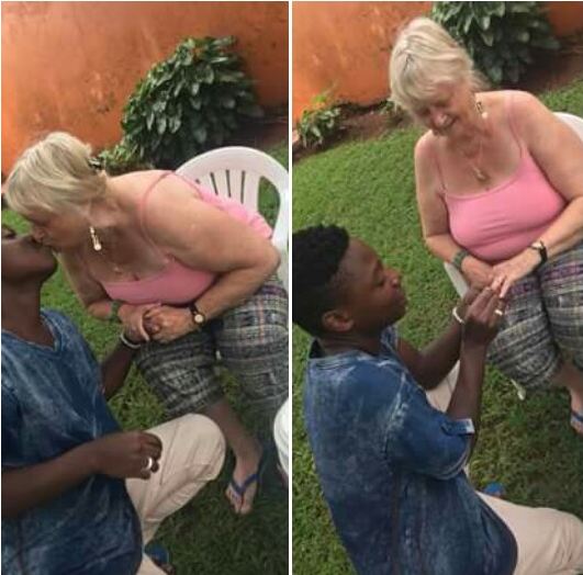 19-Year-Old Ugandan Musician Proposes Marriage to his 71-Year-Old Swedish Girlfriend
