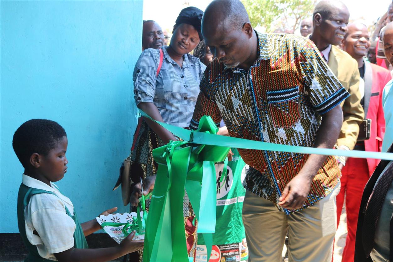 YONECO Hands Over School Staff Room to Ntchisi District Council