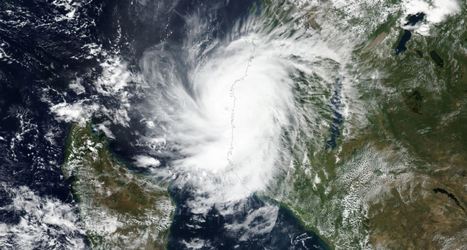 Flooding in Mozambique after Cyclone Kenneth, five dead